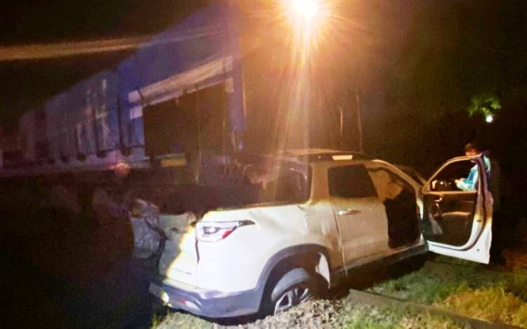 FATAL ACCIDENTE EN UN PASO A NIVEL DE CAÑUELAS