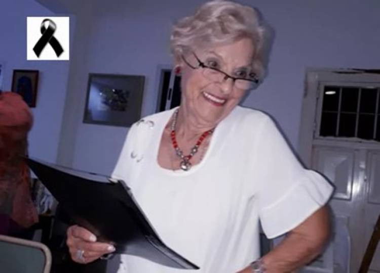 Duelo Comunitario por la partida de la querida "Chola" Rizzi