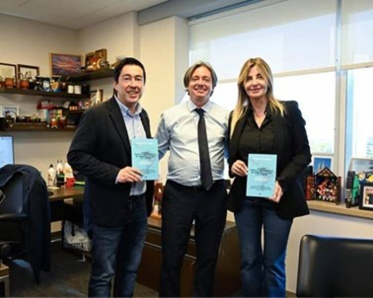 Encuentro de trabajo entre Marisa Fassi y Christian Asinelli