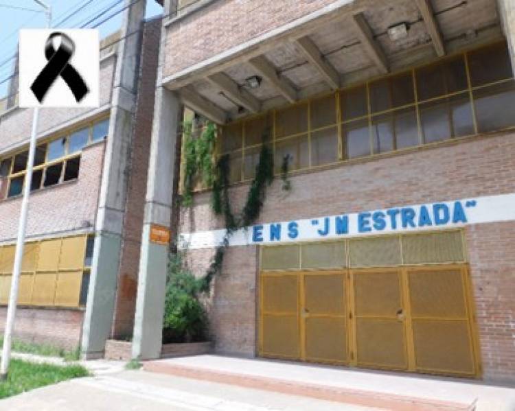 PROFUNDO DOLOR POR LA MUERTE DE UN ESTUDIANTE DE LA ESCUELA ESTRADA