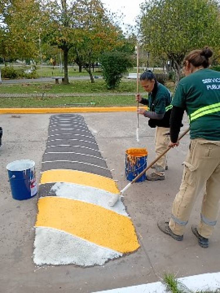 Servicios Públicos continúa con trabajos de mantenimiento y mejoras en distintos barrios y localidades