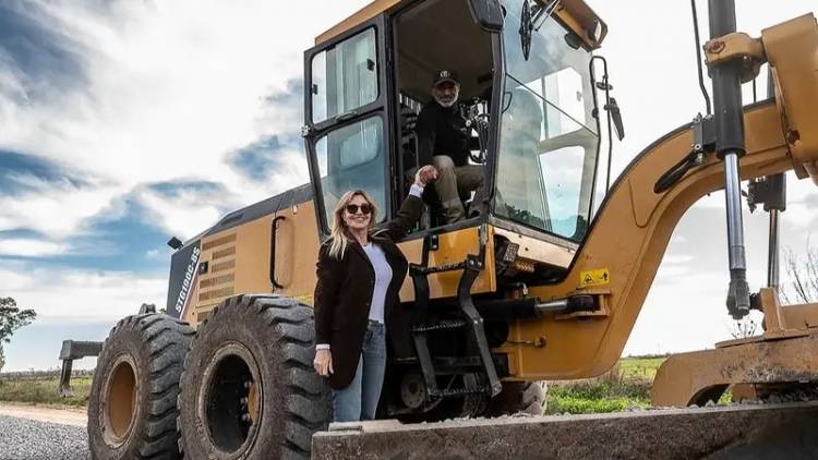 Marisa Fassi y Axel Kicillof impulsan una obra vial esencial para Cañuelas